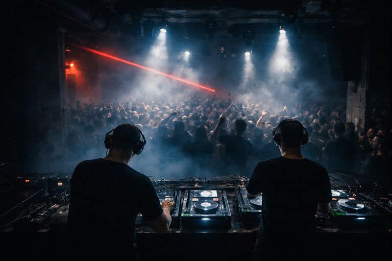 scene techno underground en suisse animee par des collectifs locaux